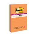 Office Jansan | Post-it Notes Super Sticky 660-3SSUC 4 in. x 6 in. Note Ruled Pads - Energy Boost Collection (90-Sheets/Pad, 3-Pads/Pack) image number 0