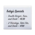Office Jansan | Universal UNV76883 11 in. x 8.5 in. Horizontal Wall Mount Sign Holders - Clear (2/Pack) image number 2