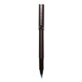 Pens | uni-ball 60027 Deluxe Extra-Fine 0.5 mm Rollerball Pen - Blue Ink/Metallic Gray/Black/Blue Barrel (1-Dozen) image number 1