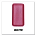 Food Trays, Containers, and Lids | GEN 1525PINK 14.5 in. x 8 in. x 0.75 in. #1525 Meat Trays - Pink (250/Carton) image number 1
