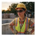 Eye Protection | Ansell 14476 V20 Visio Safety Glasses - Black Frame, Indoor/Outdoor Lens image number 2