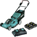 Push Mowers | Makita XML10CT1 18V X2 (36V) LXT Lithium-ion 21 in. Cordless Lawn Mower Kit with 4 Batteries (5 Ah) image number 0