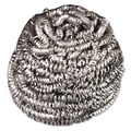 Cleaning Cloths | Scotch-Brite 84 Stainless Steel Scrubber - Silver (12/Carton) image number 1