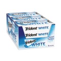 Snacks | Trident 67608 Sugar-Free Gum - White Peppermint (9/Carton) image number 1