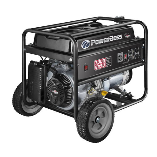 Portable Generators | Powerboss 30630 5,250 Watt Gas Powered Portable Generator with Briggs & Stratton Engine image number 0