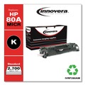  | Innovera IVRF280AM 2700 Page-Yield Remanufactured  MICR Toner Replacement for 80AM (CF280AM) - Black image number 1