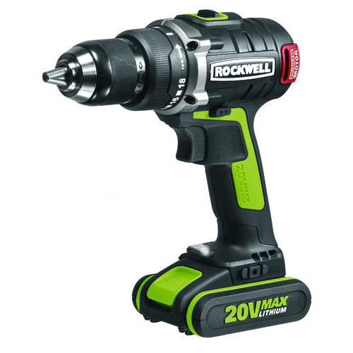 Drill Drivers | Rockwell RK2852K2 20V Max Cordless Lithium-Ion 1/2 in. Brushless Drill Driver Kit image number 0