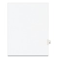 Mother’s Day Sale! Save 10% Off Select Items | Avery 01070 10-Tab '70-ft Label 11 in. x 8.5 in. Preprinted Legal Exhibit Side Tab Index Dividers - White (25-Piece/Pack) image number 0