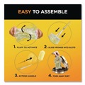 Dusters | Swiffer PGC08109 6 in. Handle Heavy Duty Dusters Starter Kit with Two Disposable Dusters (4/Carton) image number 9
