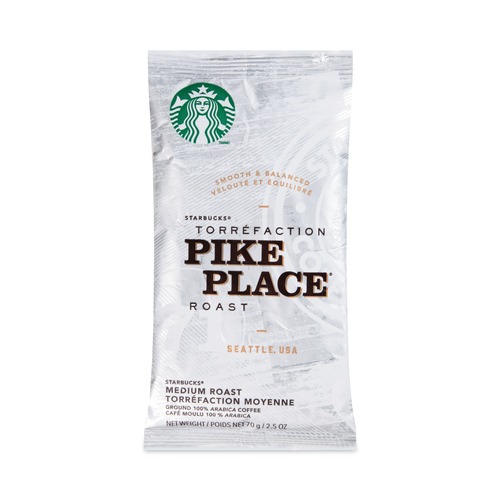 Food Service | Starbucks 12411960 2.7 oz Packet Coffee - Pile Place (72/Carton) image number 0