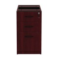Labor Day Sale! Save $30 off $199! | Alera ALEVA532822MY Valencia Series 15.63 in. x 20.5 in. x 28.5 in. Box/File Full Pedestal - Mahogany image number 2