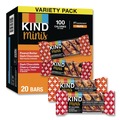 Snacks | KIND 43012 0.74 oz Minis Variety Pack - Dark Chocolate Cherry Cashew/Peanut Butter Dark Chocolate (20/Box) image number 0
