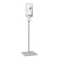 Labor Day Sale! Save $30 off $199! | Dial Professional 17000 09495 FIT 15.7 in. x 15.7 in. x 58.3 in. Touch Free Dispenser Floor Stand - White image number 2