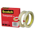 Tapes & Adhesives | Scotch 600-2P12-72 0.5 in. x 72 yds 3 in. Core Tape - Transparent (2/Pack) image number 3