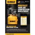 Air Compressors | Dewalt DXCM602A.COM 3.7 HP 60 Gallon Single-Stage Stationary Vertical Air Compressor with Monitoring System image number 6