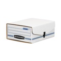 Office Jansan | Bankers Box 48110 LIBERTY BINDER-PAK 9.13 in. x 11.38 in. x 4.38 in. Letter Files - White/Blue image number 0