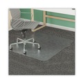 Office Chair Mats | Deflecto CM14142 36 x 48 SuperMat Frequent Use Rectangular Chair Mat for Medium Pile Carpet - Clear image number 2