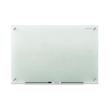 Quartet 24 in. x 18 in. Infinity Glass Marker Board - Frost Surface