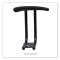 Office Chairs | Alera ALEIN49AKB10B Optional Fixed Height T-Arms for Essentia and Interval Series Chairs - Black (1-Pair) image number 8