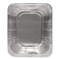 Food Trays, Containers, and Lids | Handi-Foil 2014-50-100 10.31 in. x 12.69 in. x 4.19 in. Aluminum Steam Table Pans (100/Carton) image number 1