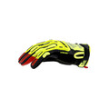 Work Gloves | Mechanix Wear SMP-X91-009 Hi-Viz M-Pact D4-360 Gloves - Medium, Fluorescent Yellow image number 5