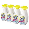 Cleaners & Chemicals | Arm & Hammer 33200-00105 32 oz. Spray Bottle Scrub Free Soap Scum Remover - Lemon (8/Carton) image number 0
