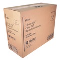 Food Trays, Containers, and Lids | Fabri-Kal 000000000009501034 4.6 in. Diameter x 3 in. 16 oz. Recycleware Round Plastic Deli Container - Clear (500/Carton) image number 3