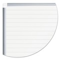 Office & Office Supplies | MasterVision MA2794830 72 in. x 48 in. Ruled Magnetic Dry Erase Planning Board - White Lacquered Steel Surface, Silver Aluminum Frame image number 2