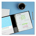 Office Jansan | Avery 03301 1 in. Capacity 11 x 8.5 Economy Non-View Binder with 3 Round Rings - Black image number 5