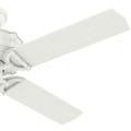 Ceiling Fans | Hunter 54180 52 in. Brunswick Fresh White Ceiling Fan with Handheld Remote image number 2