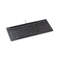  | Kensington K72357USA 104 Keys Slim Type Standard Keyboard - Black/silver image number 2