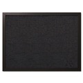Bulletin Boards | MasterVision FB0471168 24 in. x 18 in. Designer Fabric Bulletin Board - Black image number 0