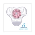  | Boardwalk BWKPBS Cherry Scent Urinal Screen with Para Deodorizer Block (12/Box) image number 4