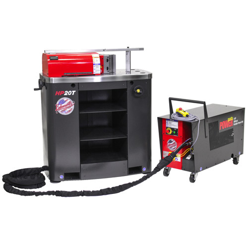 Hydraulic Shop Presses | Edwards ED9-HAT6010 20 Ton Horizontal Press with 230V 1-Phase Porta-Power Unit image number 0