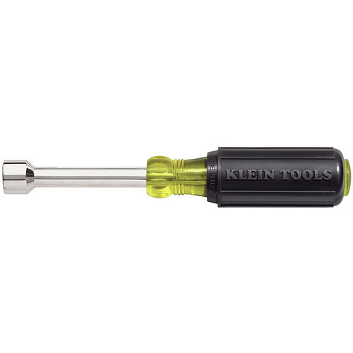 Nut Drivers | Klein Tools 630-3/16 3/16 in. Cushion Grip Nut Driver with 3 in. Hollow Shaft image number 0