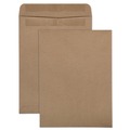  | Quality Park QUA43511 9 in. x 12 in. #10 1/2 Cheese Blade Flap Redi-Seal Closure 100% Recycled Redi-Seal Envelope - Brown Kraft (100/Box) image number 0