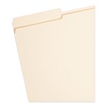File Folders | Smead 19595 1.5 in. Expansion Top Tab Fastener Folders, 2 Fasteners - Legal Size/Manila Exterior (50/Box) image number 2