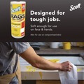New Year New Savings! Save $25 off $150 | Scott 54992 9.4 in. x 11 in. 1-Ply Rags On A Roll - White (12/Carton) image number 3