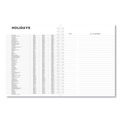 Calendars & Planners | Universal 71001 11 in. x 8 in. 14-Month (Dec 2025-Jan 2027) Monthly Planner - Black Cover image number 5