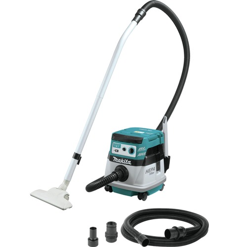 Vacuums | Factory Reconditioned Makita XCV08Z-R 36V (18V X2) LXT Brushless Lithium-Ion 2.1 Gallon Cordless HEPA Filter AWS Dry Dust Extractor/Vacuum (Tool Only) image number 0