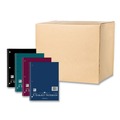 Notebooks & Pads | Roaring Spring 10381 10.5 in. x 8 in. 180-Sheets 5-Subject Medium/College Rule Subject Wirebound Notebook - Assorted Cover Colors (12/Carton) image number 0