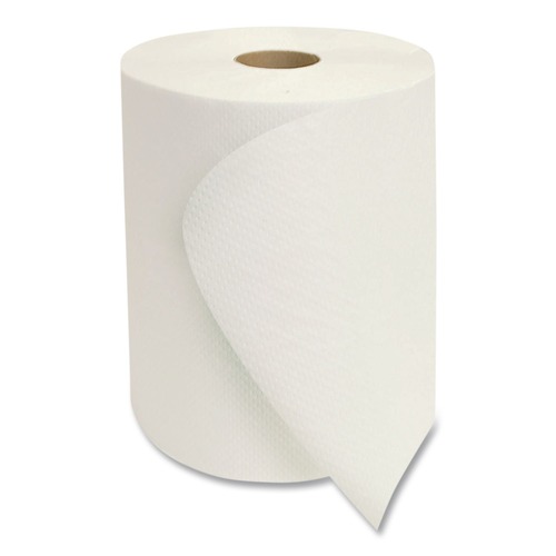 Cleaning & Janitorial Supplies | Morcon Paper W61000 Morsoft 8 in. x 1000 ft. 1-Ply Universal Roll Towels - White (6/Carton) image number 0