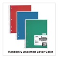 Office Jansan | Mead 06710 11 in. x 8 in. Sheets 3-Subject Medium/College Rule Spiral Notebook - Random Assorted Cover Color image number 5