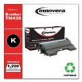 Ink & Toner | Innovera IVRTN420 Remanufactured 1200-Page Yield Toner Replacement for TN420 - Black image number 1