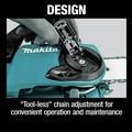 Chainsaws | Factory Reconditioned Makita XCU04CM-R 36V (18V X2) LXT Brushless Lithium-Ion 16 in. Cordless Chain Saw Kit with (2) 4 Ah Batteries image number 11