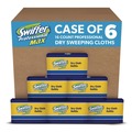 Cleaning & Janitorial Supplies | Swiffer 37109 17 7/8 X 10 Refill Cloths - White (16/Box, 6 Boxes/Carton) image number 3