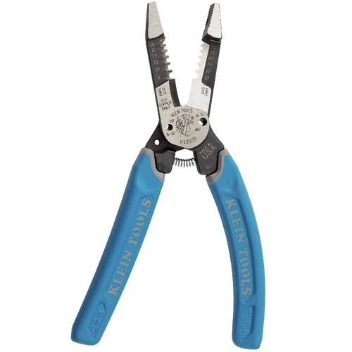 Cable Strippers | Klein Tools K12035 8 to 20 AWG Heavy-Duty Wire Stripper image number 0