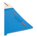 File Folders | Smead 14045 2 in. Expansion Six-Section Poly Classification Folders - Blue Exterior/Letter Size (10/Box) image number 6