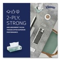 Paper Towels and Napkins | Kleenex 21601 2-Ply Flat Box Naturals Facial Tissue for Business - White (125 Sheet/Box) image number 3