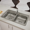 Kitchen Sinks | Elkay D233191 Dayton Top Mount Stainless Steel Kitchen Sink image number 2